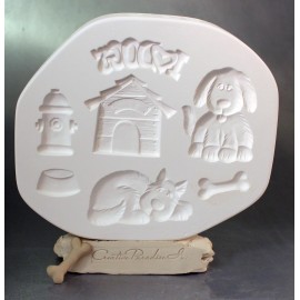 Dog Sprig for Clay Building